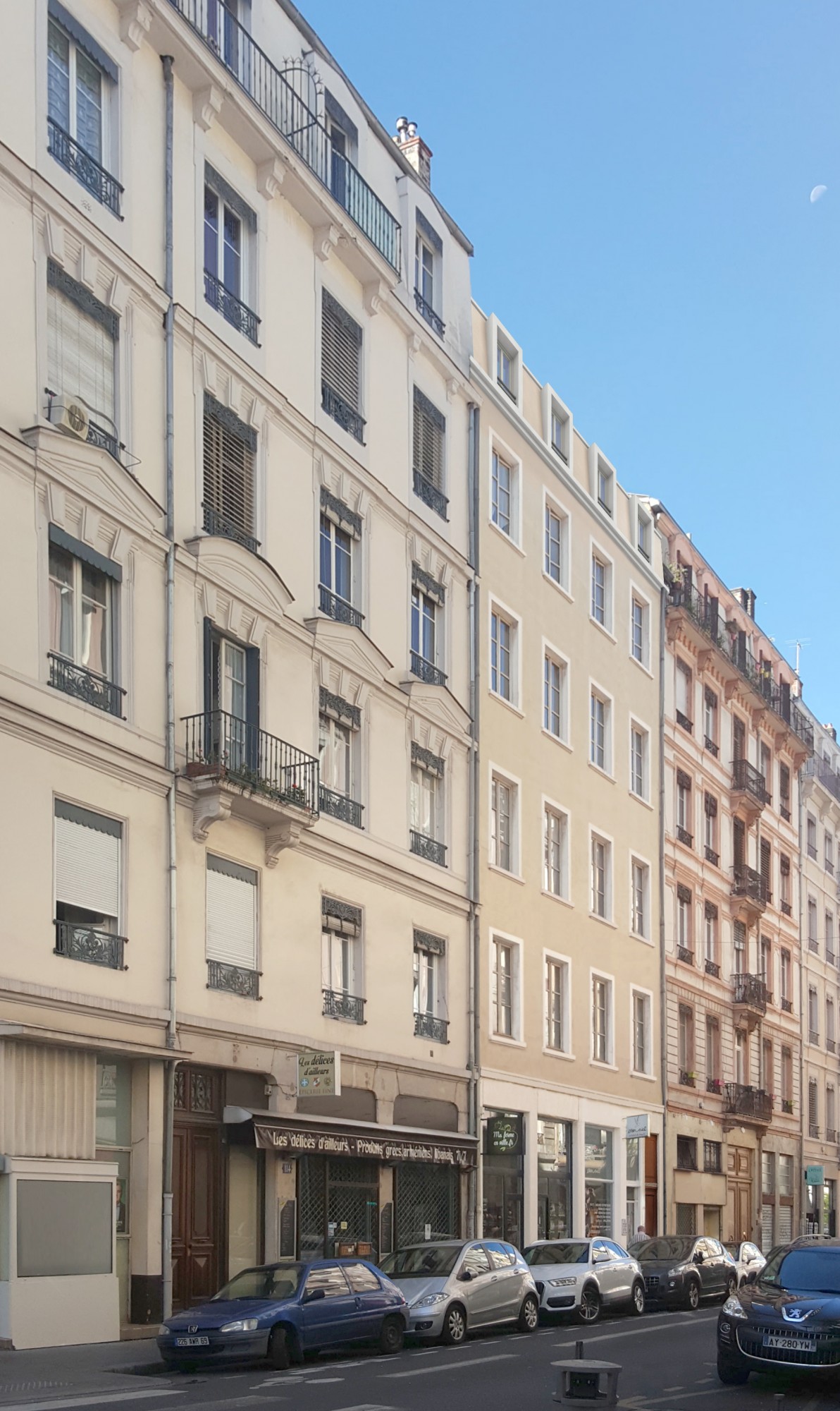 Immeuble Lyon 6e investissements immobiliers parc de la Tête d'Or